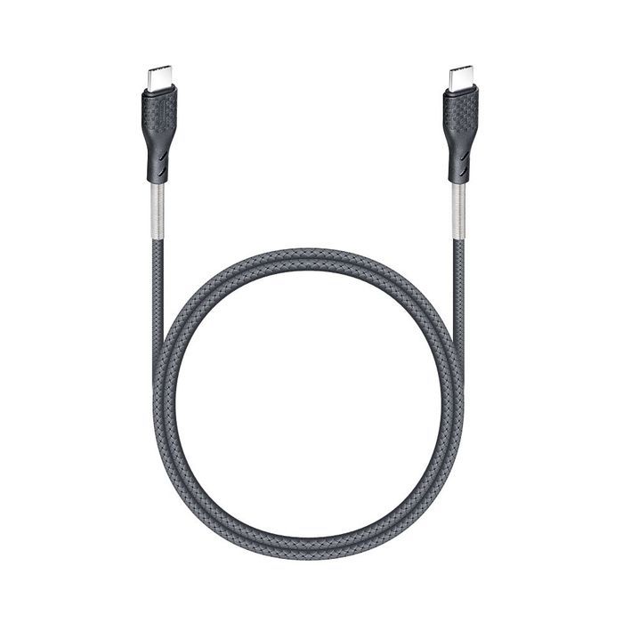 Kabel USB C do USB C Forcell F-Energy QC4.0 PD 5A 66W Carbon 1 m