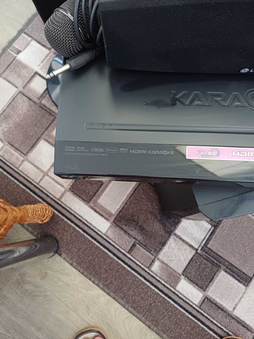 Домашній кінотеатр, DVD, карооке, 2 мікрофони