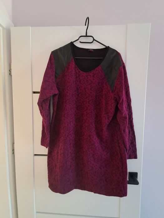 Tunika bordowa damska