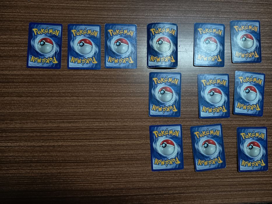 Conjunto 12 cartas Pokémon Baseset 1999