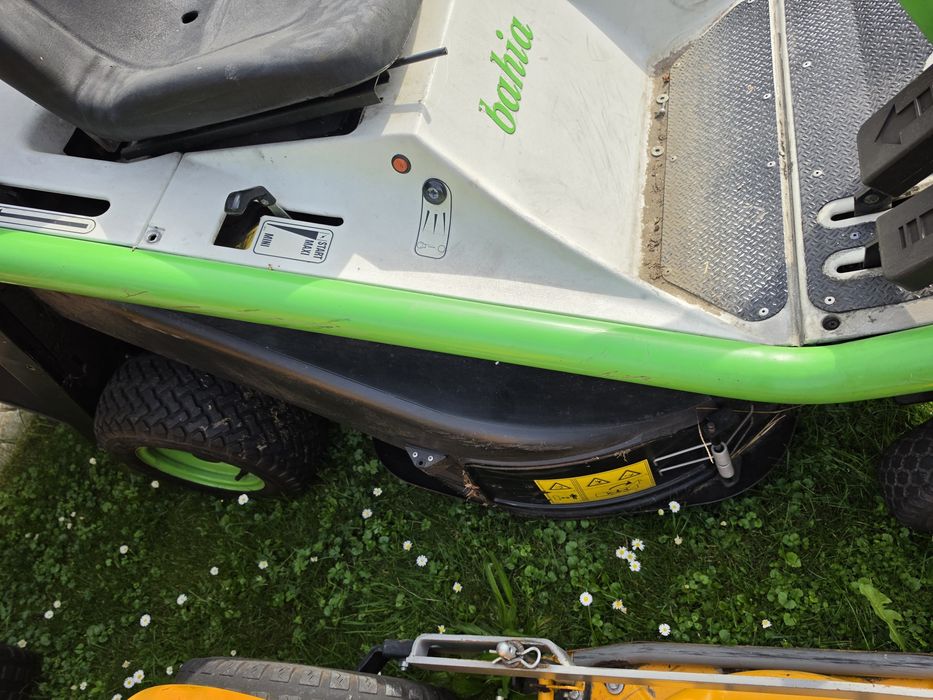 Traktorek etesia silnik briggs 12hp  kosiarka do trawy okazja