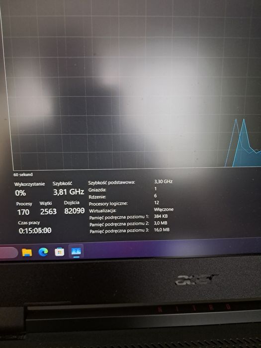 Acer Nitro 5 AN515 - 46 w bardzo dobrym stanie