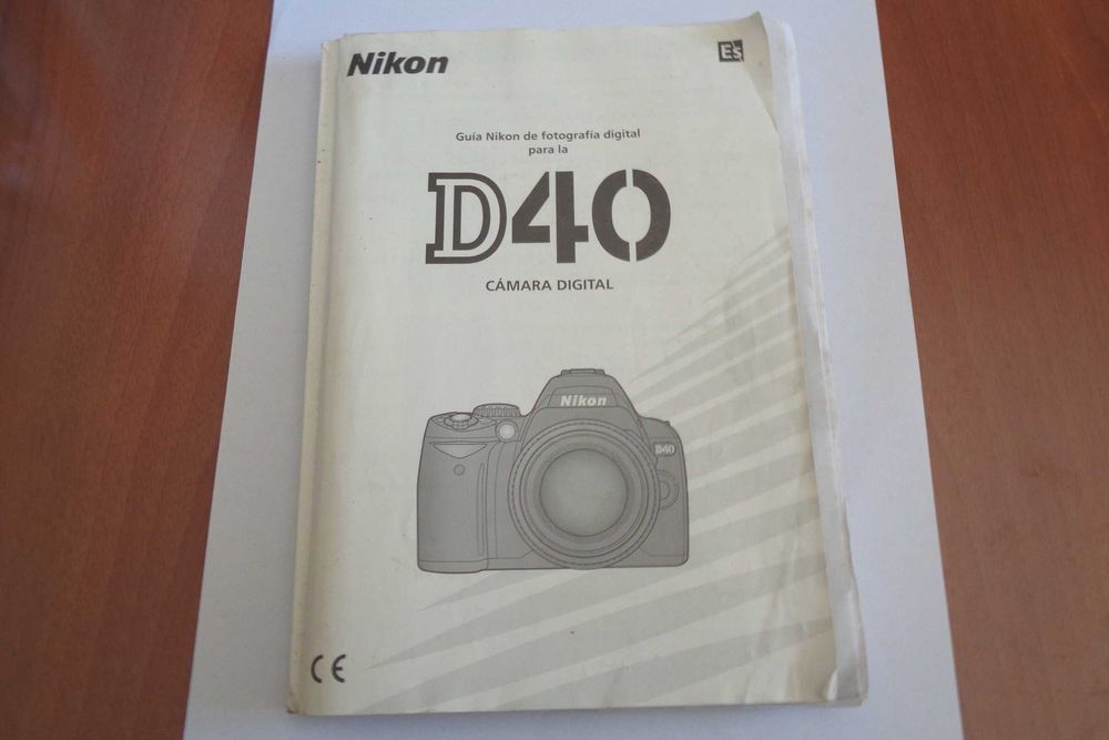 Máquina fotográfica Nikon Digital Camera D40