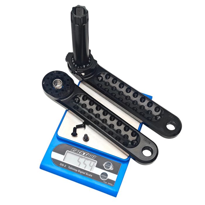 EVOSID korba 165 mm direct mount gravel mtb lekka czarna gxp 165mm