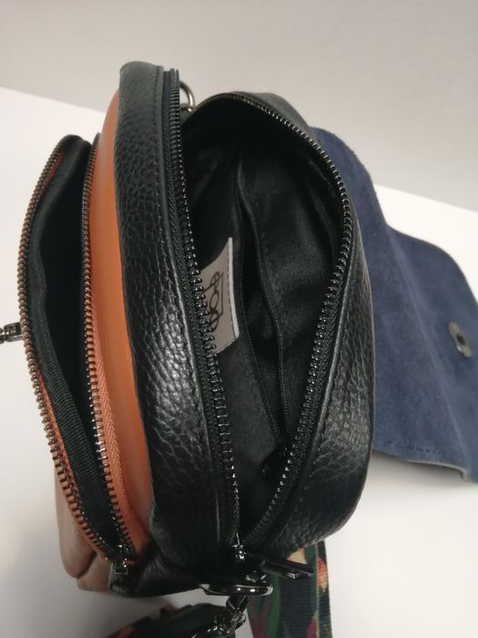 Ego Torebka Listonoszka Skóra Naturalna