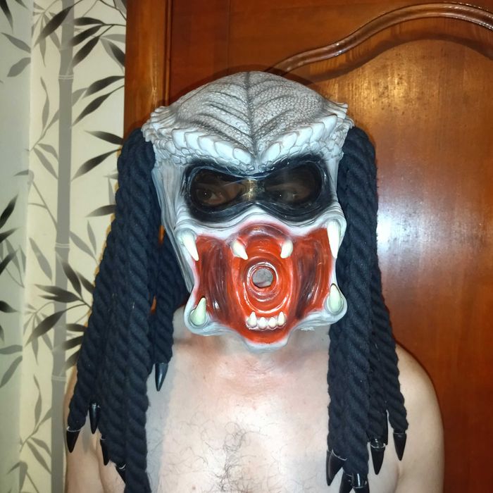 Маска Хищник из фильма Predator (корпоратив, Хэллоуин, Новый год)
