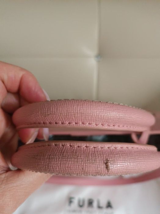 Torebka FURLA pudrowy róż