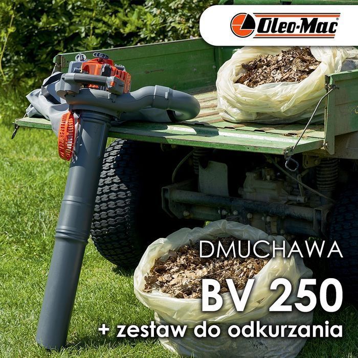 Oleo Mac Bv 250 Odkurzacz Spalinowy Ogrodowy Dmuchawa Do Liści Klasa