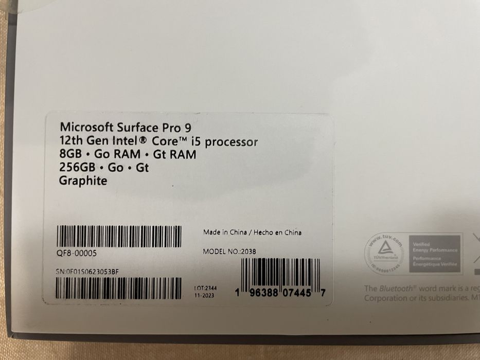 Laptop Tablet 2w1 | Microsoft Surface Pro 9