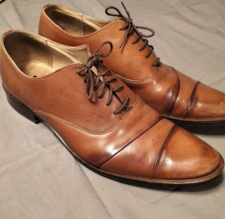 Buty męskie skórzane 44