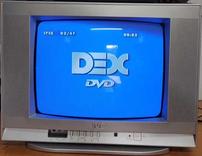 Телевизор цветной "JVC AV-1400UE", диагональ 14', в рабочем состоянии