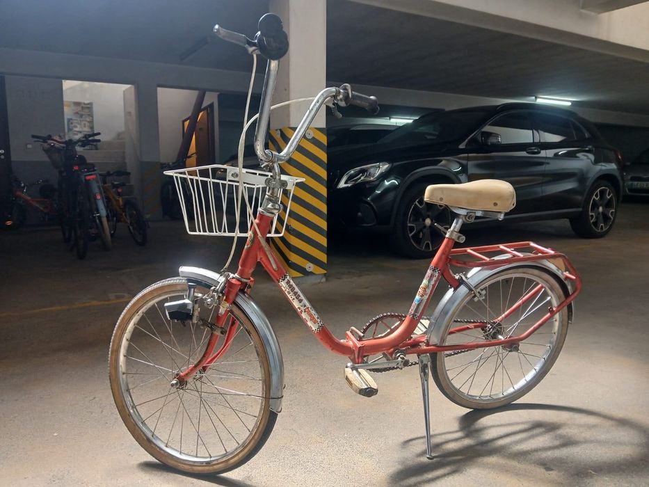 Bicicleta com estilo vintage
