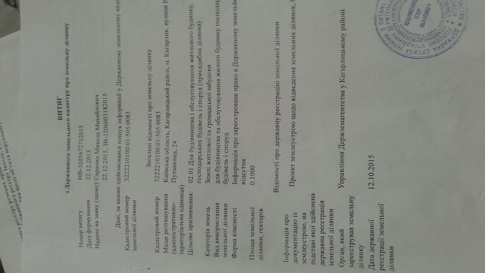 Ділянка під забудову