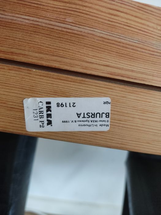 Mesa extensível IKEA bjursta