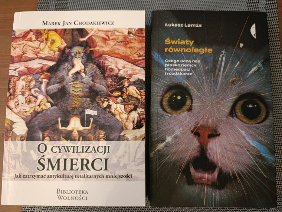 2 książki: O cywilizacji śmierci, Światy Równolegle