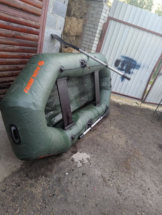 Надувний човен Kolibri K-280T + весла