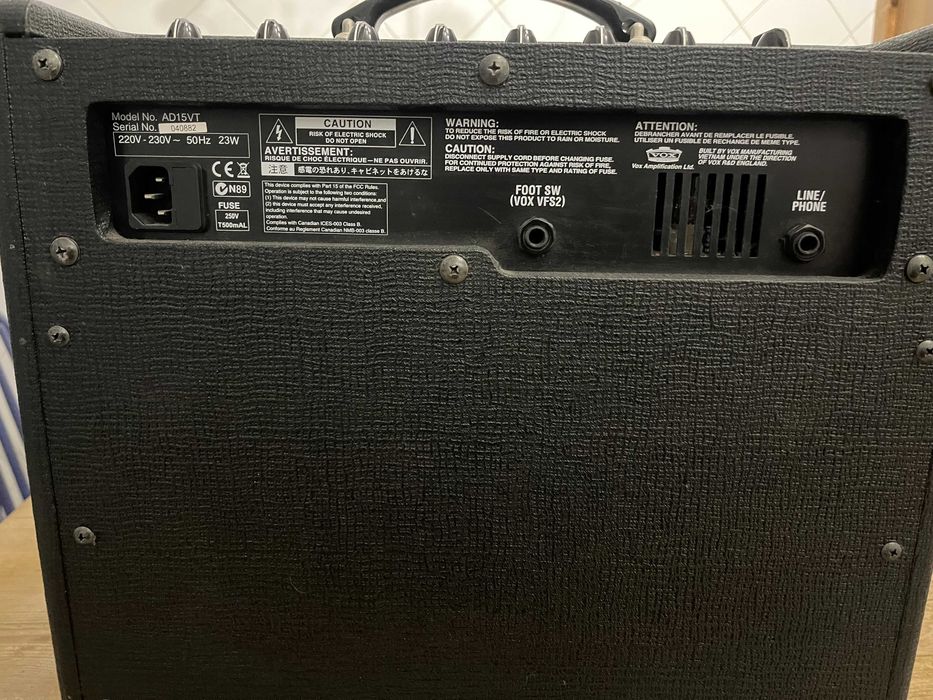 VOX Valvetronix AD15VT