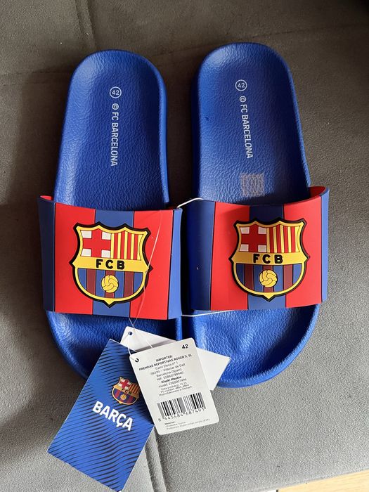 Klapki FC Barcelona rozmiar 42