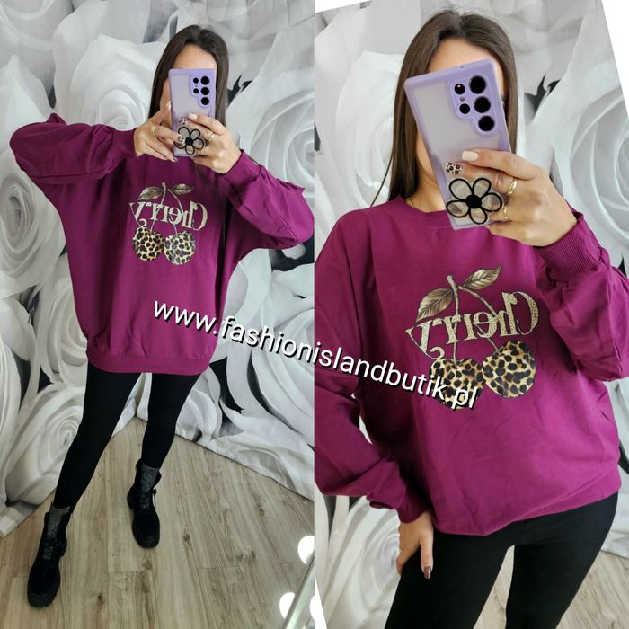 Bluza z wisienkami Cherry