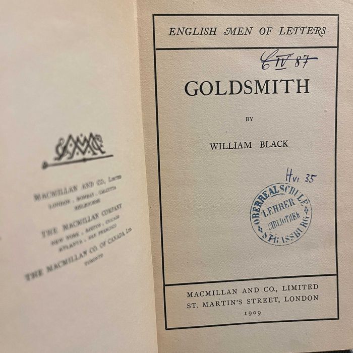 William Black - Goldsmith (envio grátis)