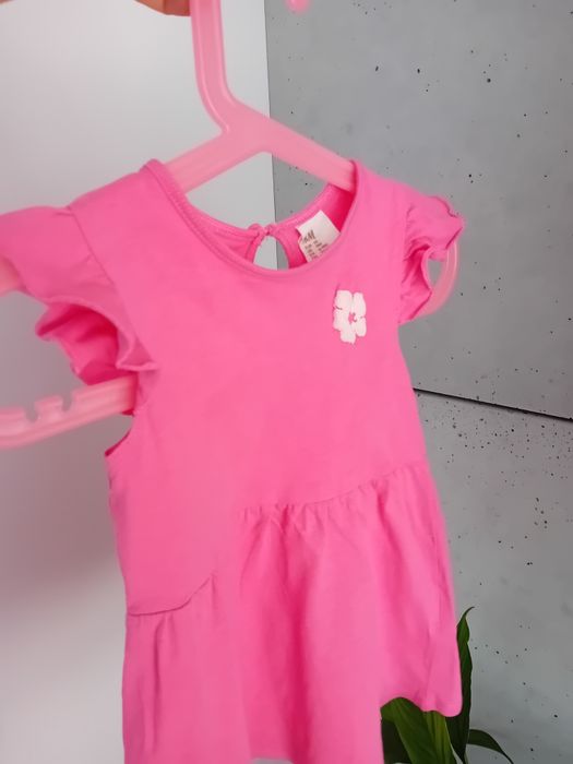 Sukienka r.74 H&M letnia zwiewna niemowlęca