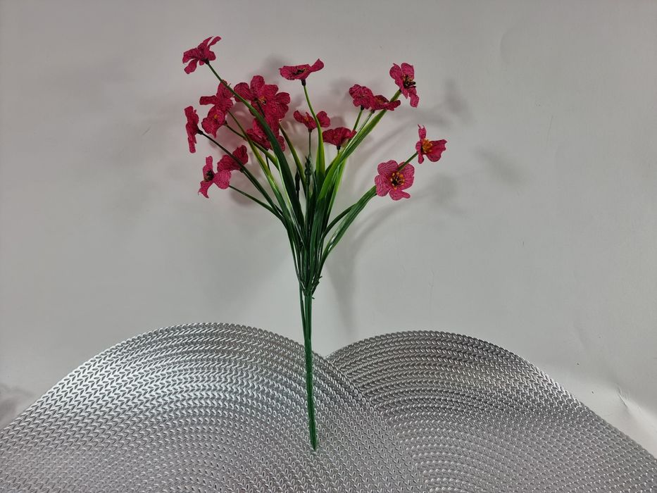 Sztuczne kwiaty bukiet bukiety do wazonu różowe