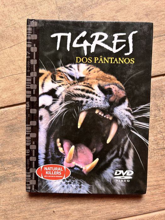 DVD “Viver com os leões” e “Tigres dos Pântanos”