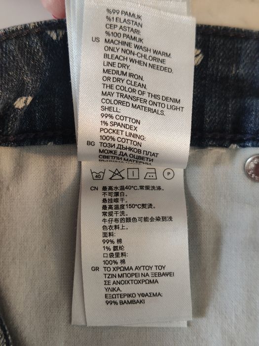 Шорты джинсовые H&M ORIGINAL размер M