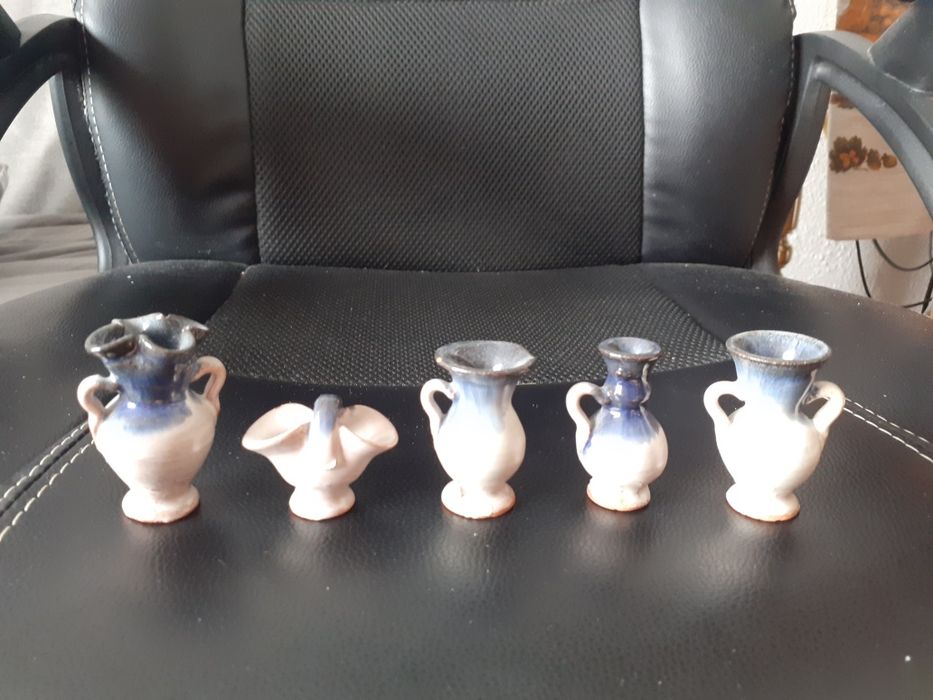 Wazony ceramiczne mini 5szt