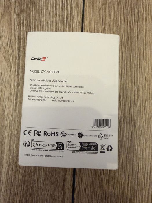 Carlinkit 4.0 bezprzewodowy android suto lub carplay