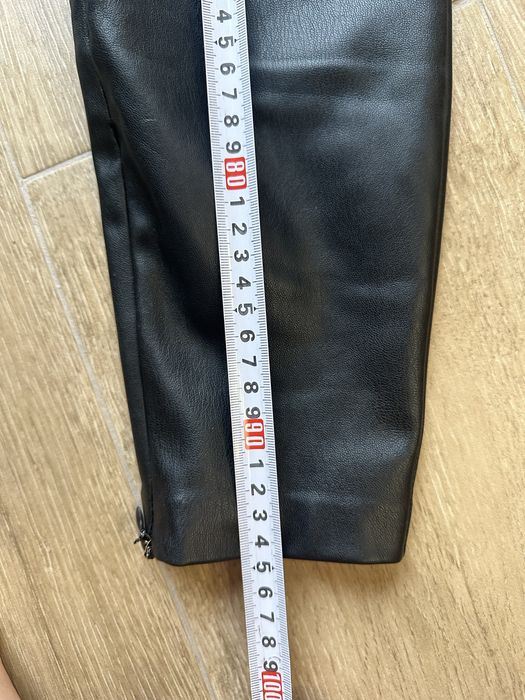 Жіночі шкіряні легінси лосини штани Zara