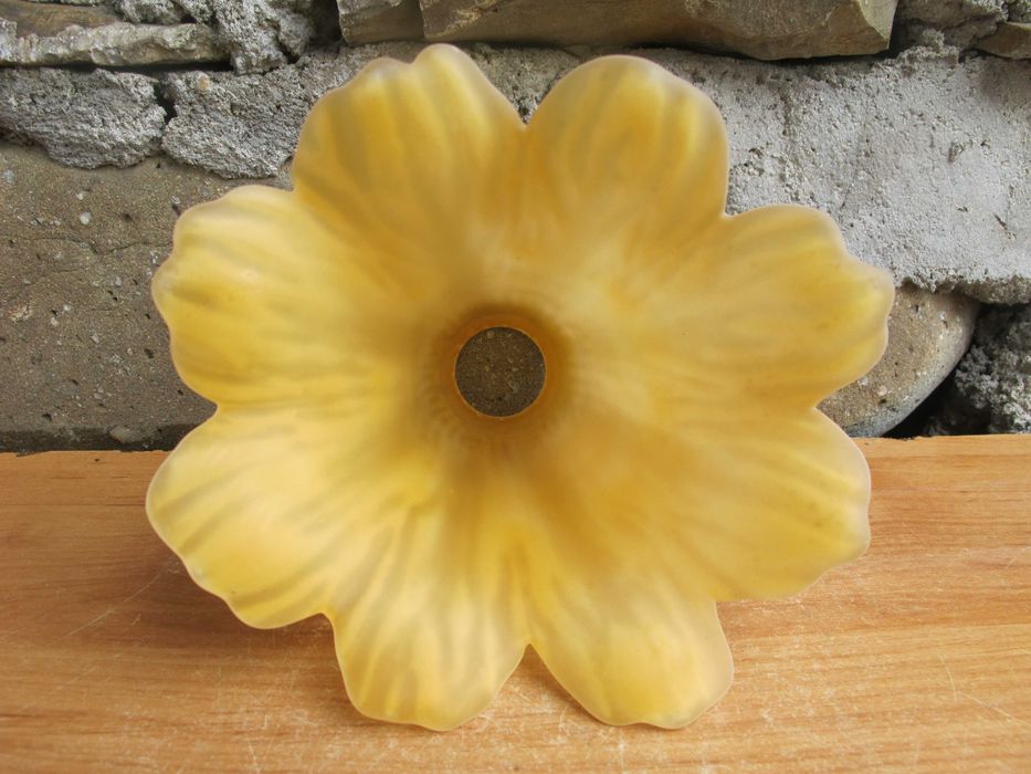 Duży Szklany klosz do żyrandoli_ kinkietu_KWIATEK_E 14