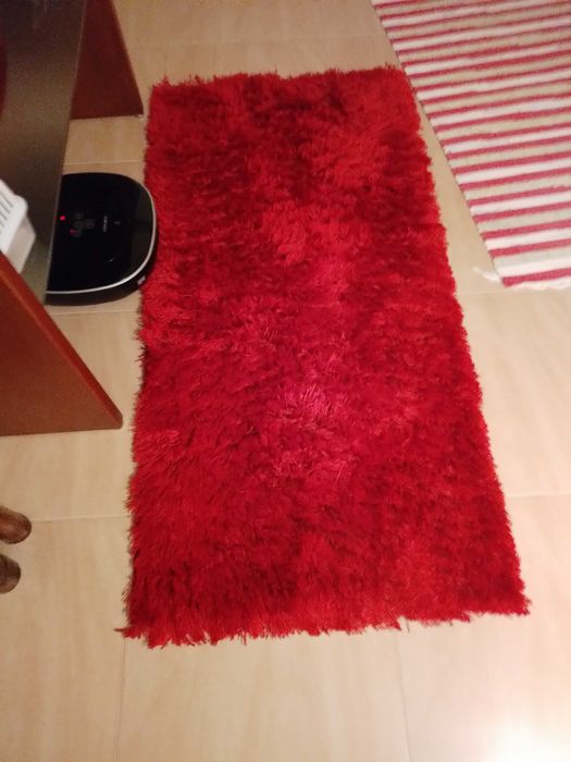 Tapete pêlo vermelho
