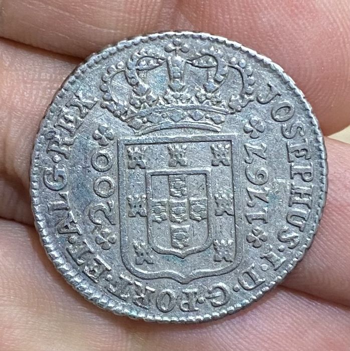 Moeda 1937 - D. José I - 12 Vintens (240 Reis) 1767