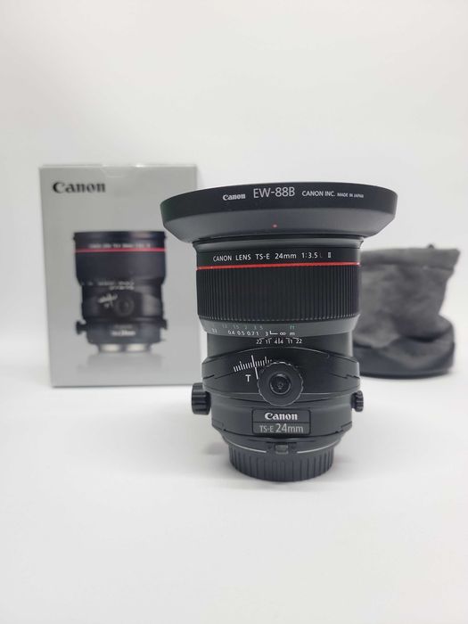 Lente Canon TS-E 24 mm f/3,5 L II tilt-shift