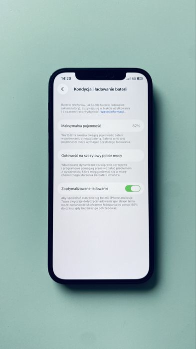 iPhone 12 64GB (czarny) stan bardzo dobry
