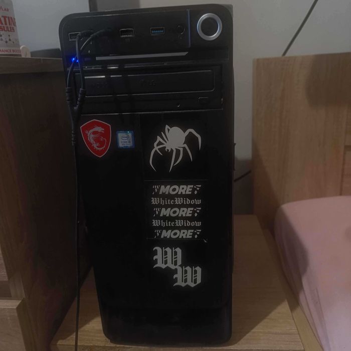 Komputer MSI  GTX 1660  6GB i5-9400f 2.90GHz 16 GB ram