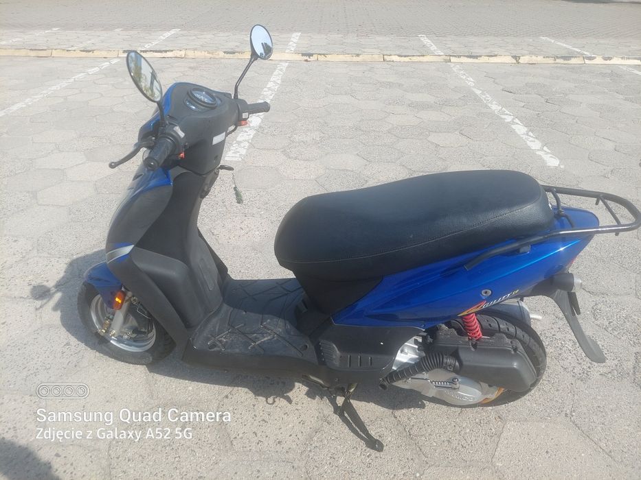 Kymco, skuter, Agility, motor