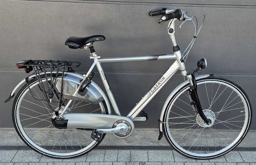 GAZELLE ORANGE C7+ H57 Nexus 7 bardzo ładny męski rower holenderski