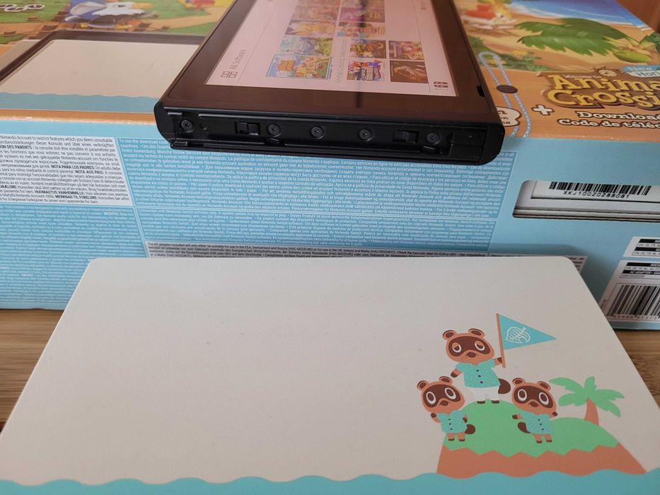 Konsola Nintendo Switch Limitowana Animal Crossing CFW + 128gb Gry
