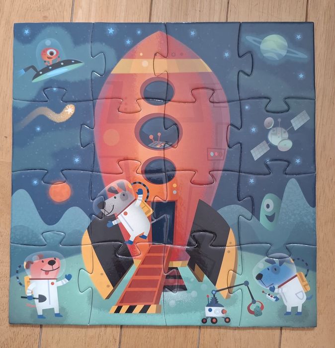 Puzzle nave espacial
