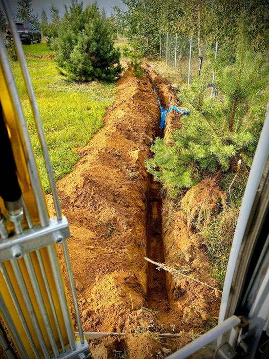 Łyżka kablowa 18cm/80cm do kopania pod kable, rury, światłowody