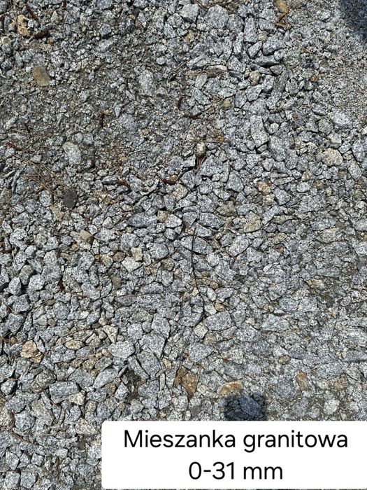 Kamień drogowy/Tłuczen/Grys granitowy/Otaczak drenaż/Piasek/Żwir