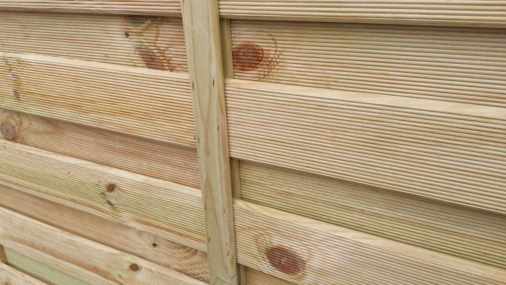 Płot Drewniany 250x180cm  Płoty Pergole Mocne i Solidne Ogrodzenie