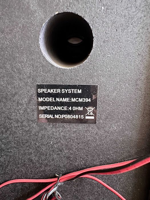 Sprzedam wieżę Philips Model MCM 394/12 z głośnikami