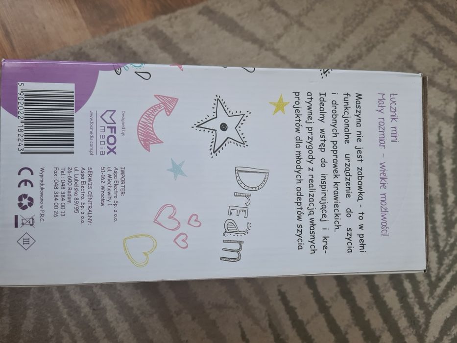 Mini Maszyna do szycia Łucznik