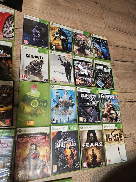Xbox 360 slim 500 gb kinect 48 gier