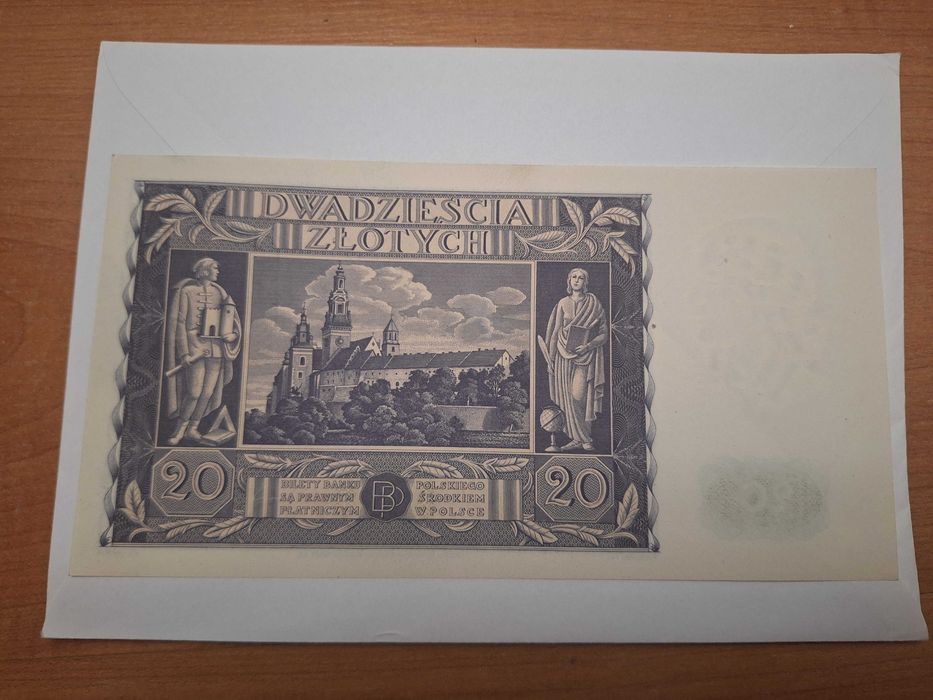 Banknot 20 złotych z 1936 roku
