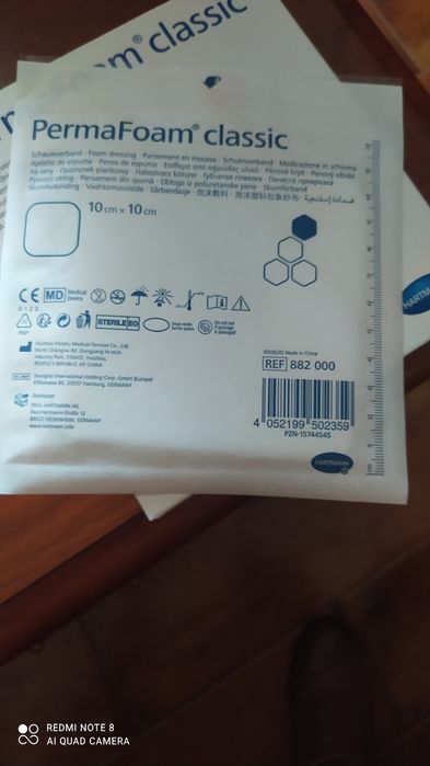 Penso de espuma 10X10