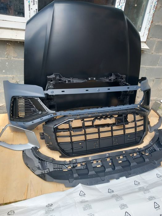 Бампер передний Audi Q8 S-Line Бампер ауди ку 8